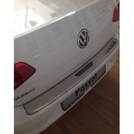 Накладка на задний бампер VW Passat b8 2017